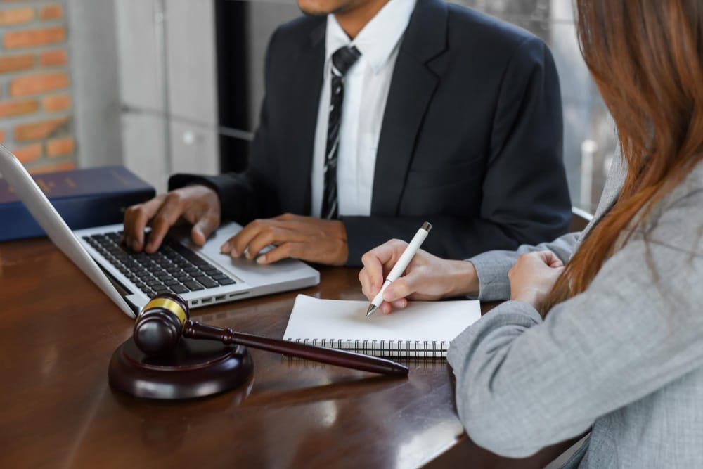 lawyers working