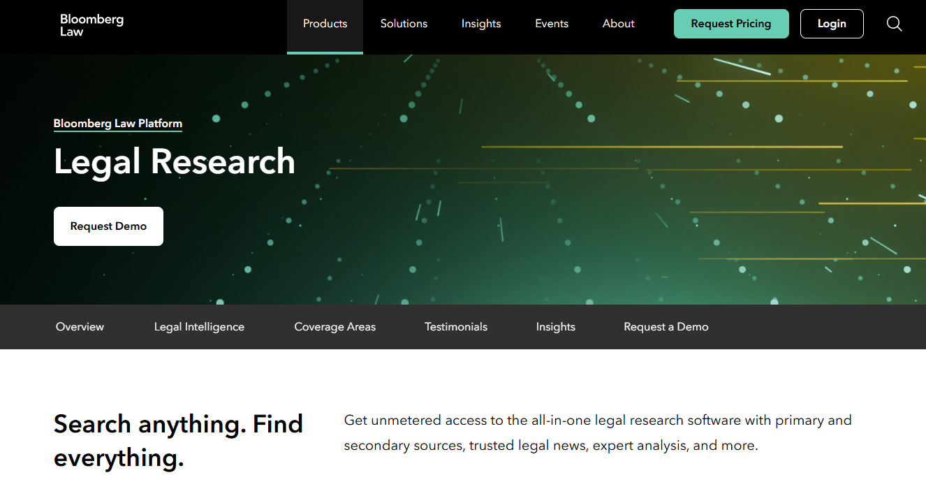 Bloomberg Law
